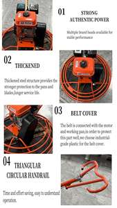 آلة تسوية الخرسانة بمحرك بنزين هوندا لونسين ليفان مع محرك عالي الكفاءة بقوة 5.5 حصان/7.5 حصان - Product Image 6