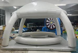 Bar Flotante Inflable de Alta Calidad con Tecnología Drop Stitch, Isla Flotante para Piscina, Carpa de Bar para Playa en Venta - Product Image 4