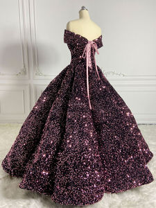 MF Custom Stage Performer Dresses Luxury Satin Natural Ball Gown Mermaid <b>Wedding</b> Party Elegant Maxi Prom Evening Sequin Light - Product Image 6