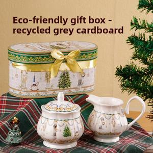 Ensemble de tasses à café en céramique créative moderne, mug casse-noisette, boîte cadeau, porcelaine portable - <span class=keywords><strong>Marque</strong></span> Lecheng pour les événements, souvenirs, vente en gros - Product Image 5