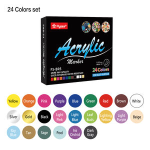 Акриловые маркеры для каллиграфии и ручной работы, 24 цвета - Product Image 3