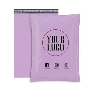 Wholesale High Quality <b>Waterproof</b> Mailer Bag with Custom Printed Brand Logo Black Poly Mailer Plastic Shipping Bags for Clothes - Product Image 1