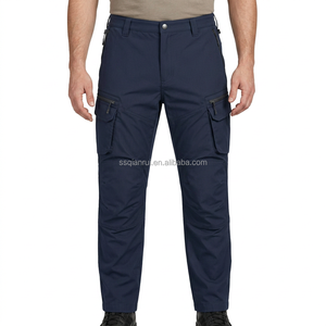 <span class=keywords><strong>Pantalon</strong></span> cargo tactique pour homme, tailles S-5XL, multi-poches, coton, imperméable, résistant à l'usure, pour la chasse, la pêche, le travail en extérieur - Product Image 2