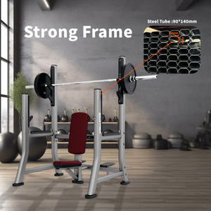 Equipo de Fitness Directo de Fábrica Dezhou: Máquina de Press de Hombros Inclinado Ajustable y Banco Plano para Press de Pecho - Product Image 4