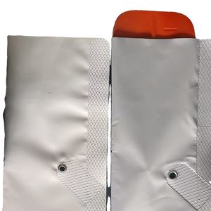 Bâches de camion imperméables avec impression de logo Bâche en <span class=keywords><strong>PVC</strong></span> 610gsm personnalisée Bâches personnalisées pour camions Bâche robuste pour camions - Product Image 4