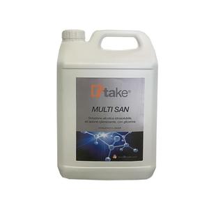 Ttake Multi San 400 ml Solution alcoolisée d'hygiène avec glycérine pour la prévention des épidémies - Product Image 1