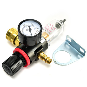 Compresseur d'air AFR2000, filtre à eau et à huile, régulateur de pression avec manomètre, connecteurs de style allemand pour usage industriel - Product Image 3