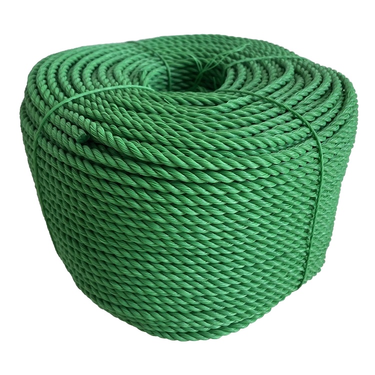 Полиэтилен 3-х нитей, плетеная веревка, HDPE рыболовная веревка 380D/15PLY PE, рыболовная веревка
