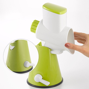 Hachoir à légumes, coupe-oignon, conteneur ABS, spiraliseur, coupe-spirale, acier inoxydable sûr, vert - Product Image 2