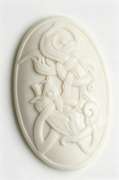 Broche tortue en acier inoxydable robuste avec motifs animaux scandinaves pour tabliers traditionnels