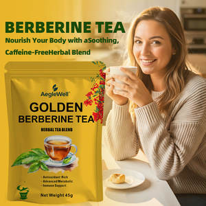 Teh Herbal Berberin Organik Aeglewell OEM/ODM, Dukungan Metabolik & Imunitas Tingkat Lanjut, Teh Buah Kering Asam Urat, Teh Kesehatan dalam Kantong Teh - Product Image 1