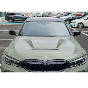 Pour BMW G20 330i M340i 2019 + capot avant nouveau capot moteur en Fiber de carbone pièces accessoires <span class=keywords><strong>Auto</strong></span> - Product Image 2