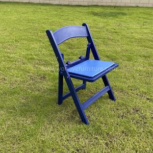 Venta al por mayor de sillas plegables de resina acolchadas ecológicas portátiles modernas de color opcionales para niños para eventos hoteles comedor escuela - Product Image 3