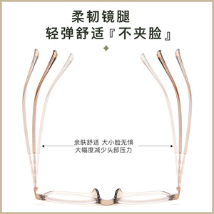 Monture de lunettes carrée TR5804 anti-lumière bleue, monture complète unisexe, verres en acrylique, origine Danyang - Product Image 5