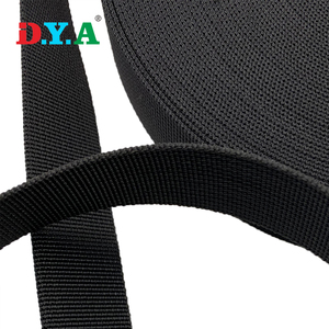 Bonne qualité Nylon pp <span class=keywords><strong>Sangle</strong></span> <span class=keywords><strong>Noir</strong></span> 25mm 38mm 1 pouce 1.5 pouces personnalisé Polyester Nylon PP Sangles pour ceinture - Product Image 5