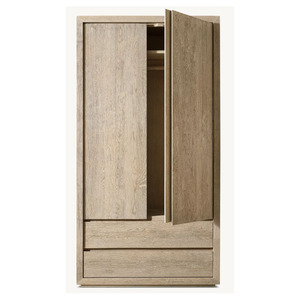 RH American-style Solid Wood Wardrobe OAK ARMOIRE - Product Image 6