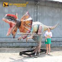 MY DINO AD116 Dilophosaurus animatronique réaliste pour les écrans éducatifs