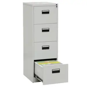 Luoyang Factory Directly Price Lateral Office Cabinet 4 Drawers Metal Steel Executive School Office File Cabinet