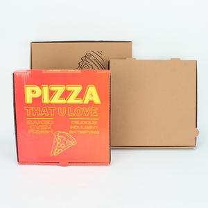Boîte à <span class=keywords><strong>pizza</strong></span> universelle portable pour 6/8/10/12 pouces, boîte d'emballage pour <span class=keywords><strong>pizza</strong></span> à emporter et pour <span class=keywords><strong>la</strong></span> cuisson, carton blanc - 200 pièces - Product Image 4