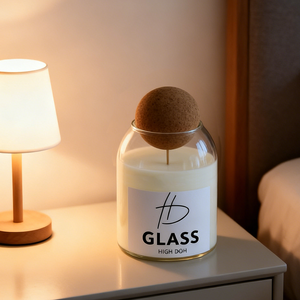 Bouchon en liège écologique pour pot à bougie en verre, bougie à la cire de soja aromathérapeutique, récipient à bougie résistant aux hautes températures - Product Image 3