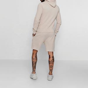 Juego de camiseta y pantalón corto deportivo para hombre, conjunto doble de entrenamiento, hecho en fábrica, OEM - Product Image 5