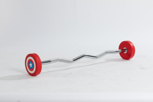 Barre droite de <span class=keywords><strong>musculation</strong></span> série Captain America, poids libres pour fitness avancé et <span class=keywords><strong>musculation</strong></span>, nouveau produit chinois, logo étoile personnalisé - Product Image 2