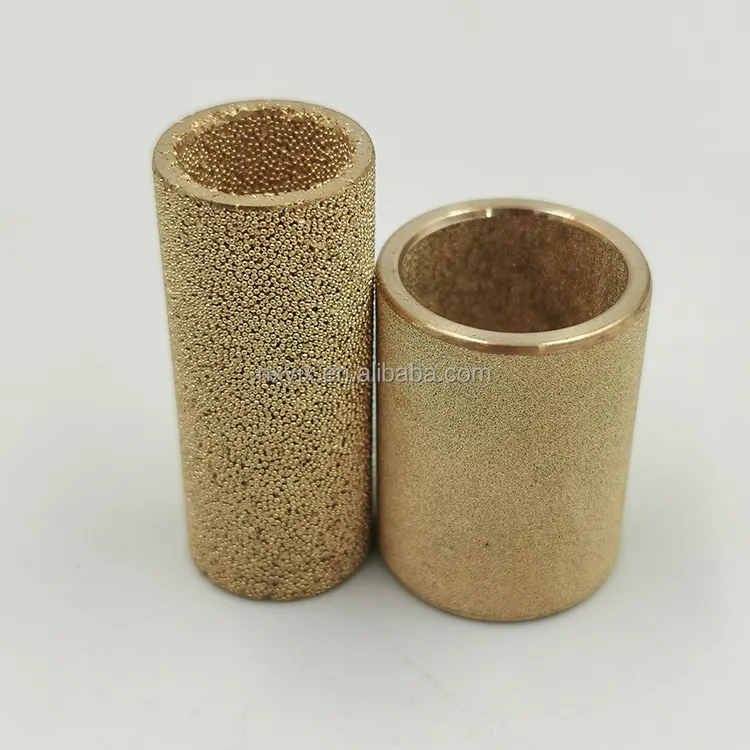 2024 Neuer Metall-Gitter Kupfer-Fitter Bronze gesinterter Filter Messingpulver-Luftfilter