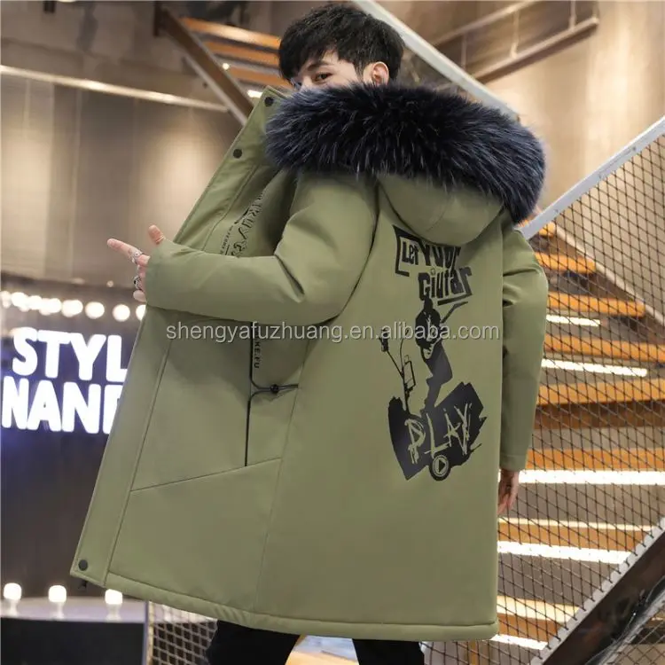 Winter Men's Hooded Duck Down Jackets Warm Thick High Quality Down Coats Male Winter Overcoat Down Parkas Man Puffer Jacket