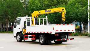 Grue de camion ISUZU économique pour la location, mini-transporteur 2T avec grue montée sur camion - Product Image 3