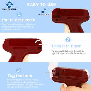 <span class=keywords><strong>Pistolet</strong></span> d'étiquettes commerciales en plastique ultra-léger de marque KOBE - Product Image 5