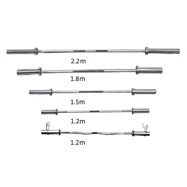 Wholesale Barbell bar  Weight Lifting Steel Olypic Barbell Bar  Gym Fitness Weightlifting Bar