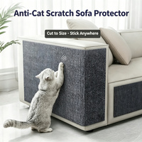 Protection anti-rayures pour meubles contre les chats, ruban adhésif anti-griffures pour canapé et fauteuil, polyester durable