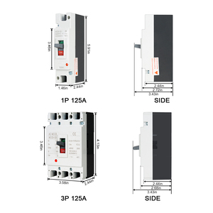 <span class=keywords><strong>Disjoncteur</strong></span> à boîtier moulé DC MCCB 100A-1250A 2P 3P 4P avec contacts argentés, certifié CE, pour système photovoltaïque, <span class=keywords><strong>prix</strong></span> usine, OEM - Product Image 2