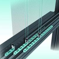 Ventana Corredera de Aluminio Negro con Doble Vidrio Templado Insonorizado y Resistente a Huracanes para Balcón de Hotel