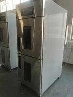 Machine de boulangerie commerciale retardateur de pâte avec 36 casseroles, doubles portes