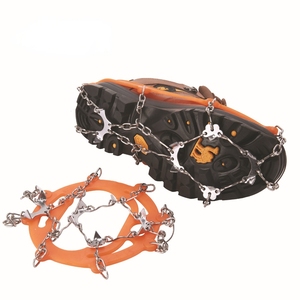 <span class=keywords><strong>Crampons</strong></span> de glace pour <span class=keywords><strong>enfants</strong></span> en acier inoxydable, soudés sans couture, spécialement personnalisés pour l'alpinisme, faciles à porter, emballage en sac - Product Image 5