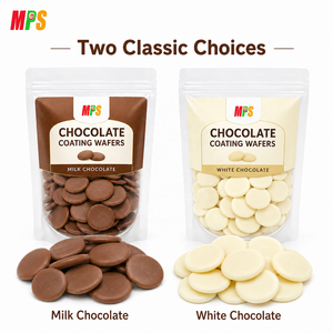 Chispas de Chocolate Veganas <span class=keywords><strong>al</strong></span> por Mayor a Granel: Semidulce, Amargo, Blanco, Menta y Chocolate con Leche para Repostería con Cacao - Product Image 2