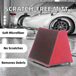 Gant de <span class=keywords><strong>lavage</strong></span> de voiture en microfibre JIAYI - Élimination rapide des débris, sans rayures, pour le nettoyage des roues et des vitres - Product Image 2