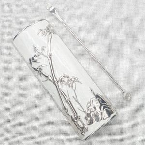 Alta calidad chino clásico Metal Cloisonne té Pala/cuchara de té/té cuchara para té - Product Image 1