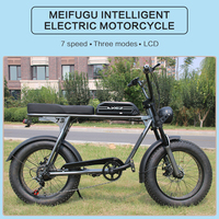 Vélo électrique tout-terrain AKEZ, batterie lithium 48V 13Ah, moteur puissant 48V 500W, vélo électrique adulte, vitesse élevée, vélo de montagne électrique