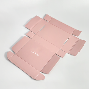 Scatola di cartone personalizzata spedizione all'ingrosso con Logo in cartone ondulato per crema viso - Product Image 1