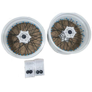 Offre Spéciale Fit 501 FS Husa <span class=keywords><strong>2014</strong></span> 16/17 Roue avant Jante blanche Supermoto Dirt Bike Roues - Product Image 2