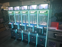 Machine d'arcade grue à mini-pinces de haute qualité, à monnayeur, pour centres commerciaux, en anglais