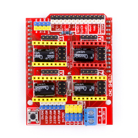 KUNOGSHUN Vente en gros CNC Shield V3 V4 Machine à graver 3D Printer Parts Extension Plate Board pour Arduino DIY Kit A4988 Driver