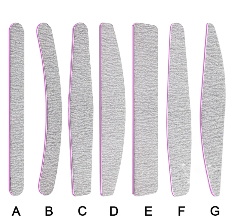 Пилка для ногтей из нержавеющей стали, многоразовая наждачная бумага, пилка для ногтей, сменная самоклеящаяся металлическая