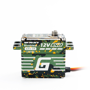 GDW G45 45Kg Mô-men Xoắn Cao <span class=keywords><strong>12V</strong></span> Không Chổi Than Kỹ Thuật Số <span class=keywords><strong>Servo</strong></span> Kim Loại Bánh Răng Động Cơ Thành Phần Cho Lớn <span class=keywords><strong>RC</strong></span> Xe Ô Tô Thuyền Máy Bay - Product Image 4