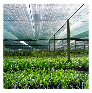 HDPE 65gsm Anti-UV Flores de jardín Red de sombra para cultivo de vegetales Agricultura al aire libre Verde - Product Image 1