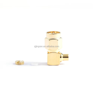 Для <span class=keywords><strong>SMA</strong></span> Plug RG405 086 кабель высокочастотный прямой мужской РЧ коаксиальный разъем полностью медный позолоченный низкая стоячая волна - Product Image 4