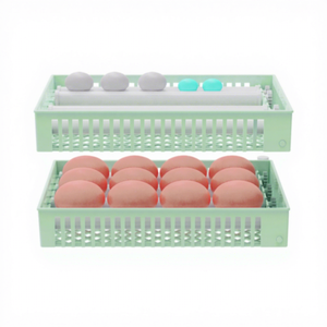 Ouchen Incubateur 24 œufs entièrement automatique Petit incubateur d'œufs Machine à couver les œufs de ferme avicole chinoise - Product Image 2