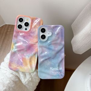 Funda para Teléfono ShanHai con Diseño 3D de Ondas de Agua para iPhone 16 15 14 13 ProMax, Pintura al Óleo de Acuarela, Cubierta Protectora - Product Image 3
